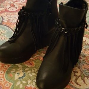 Fringed Boots